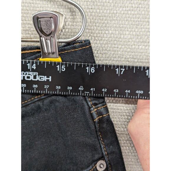 Calvin Klein Jeans Black Jeans Size 14 Bootcut -0424B181 - Picture 6 of 9